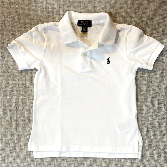 Polo Ralph Lauren Other - Polo Ralph Lauren toddler white short sleeve polo, size 3T